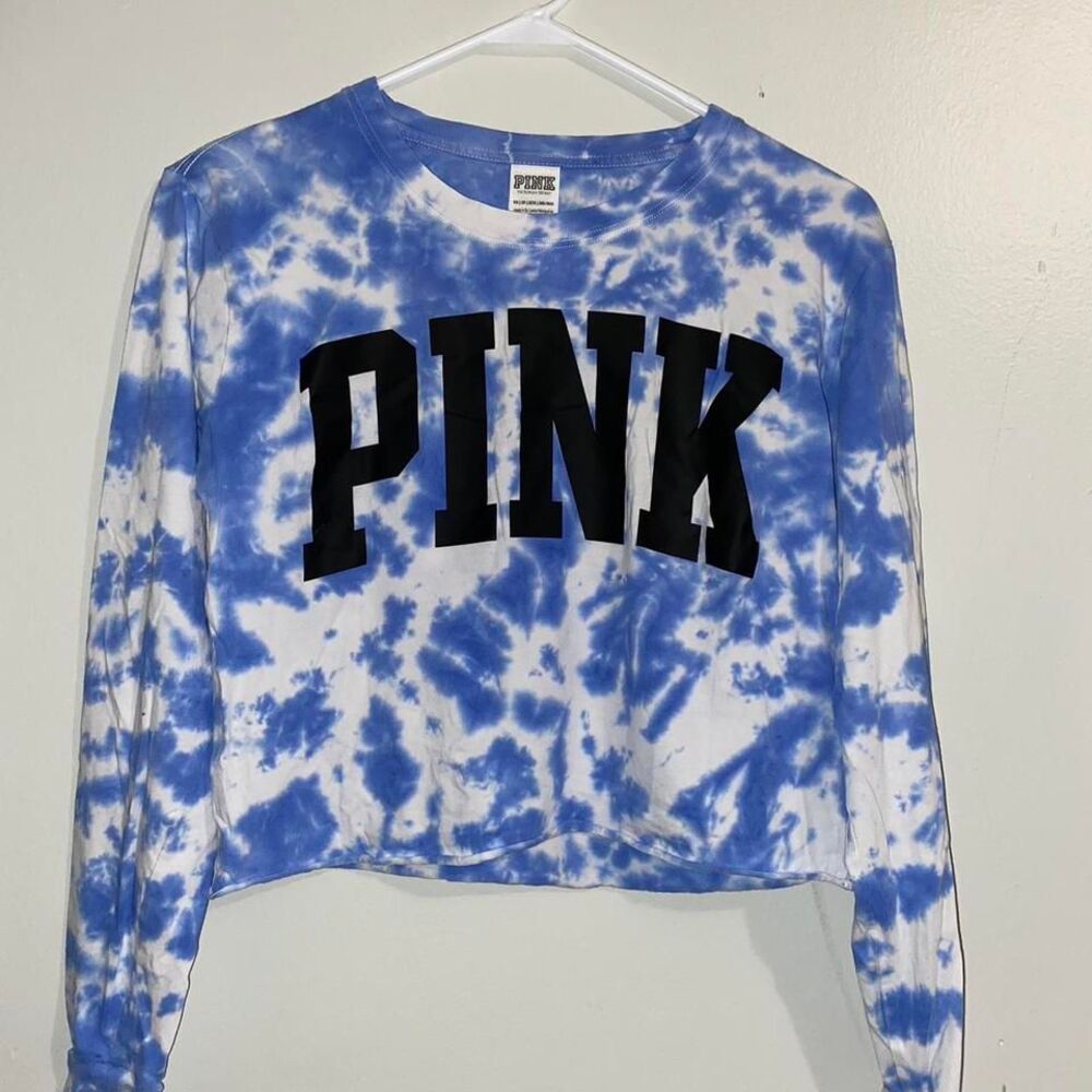 PINK Everyday Long Sleeve Cropped Tee